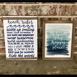 Home decor summer Beach signs bundle